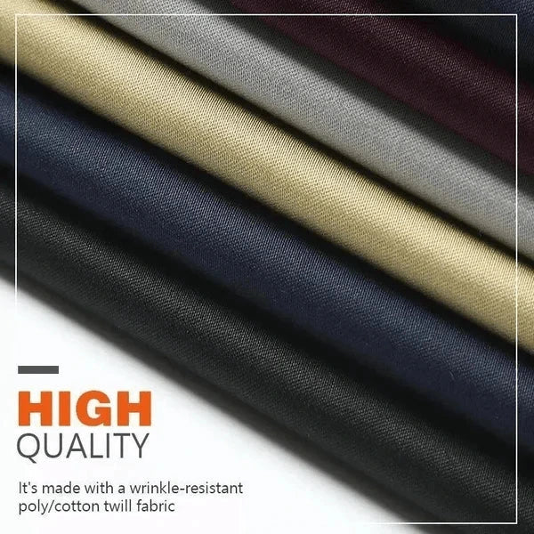 Kingwooh High Stretch klassische Hose für Herren 