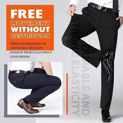 Kingwooh High Stretch klassische Hose für Herren 