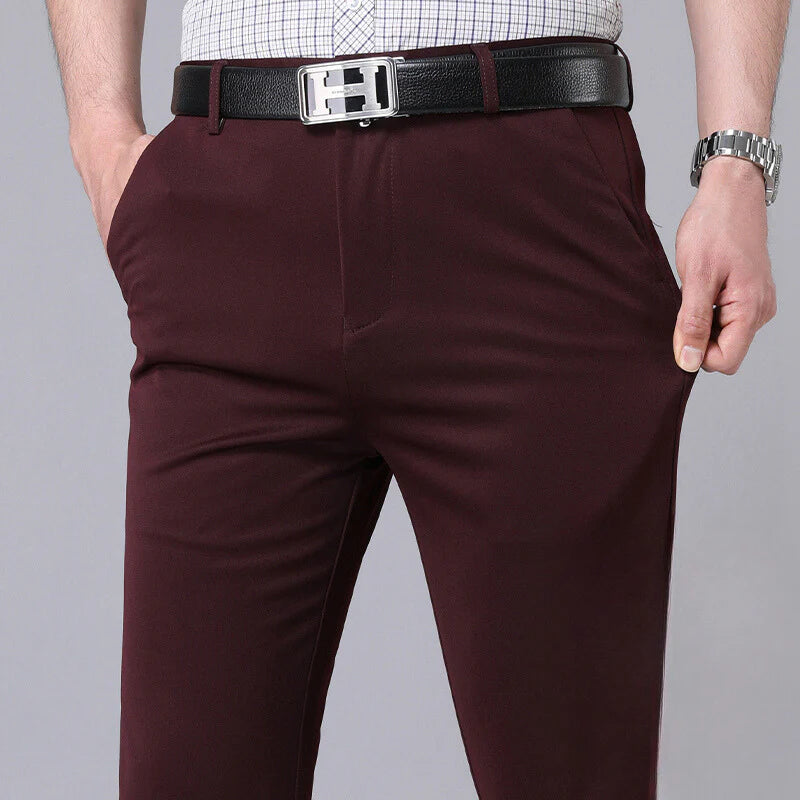 Kingwooh High Stretch klassische Hose für Herren 