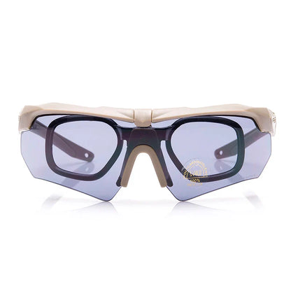 Polarisierte taktische ballistische Brille UV400 
