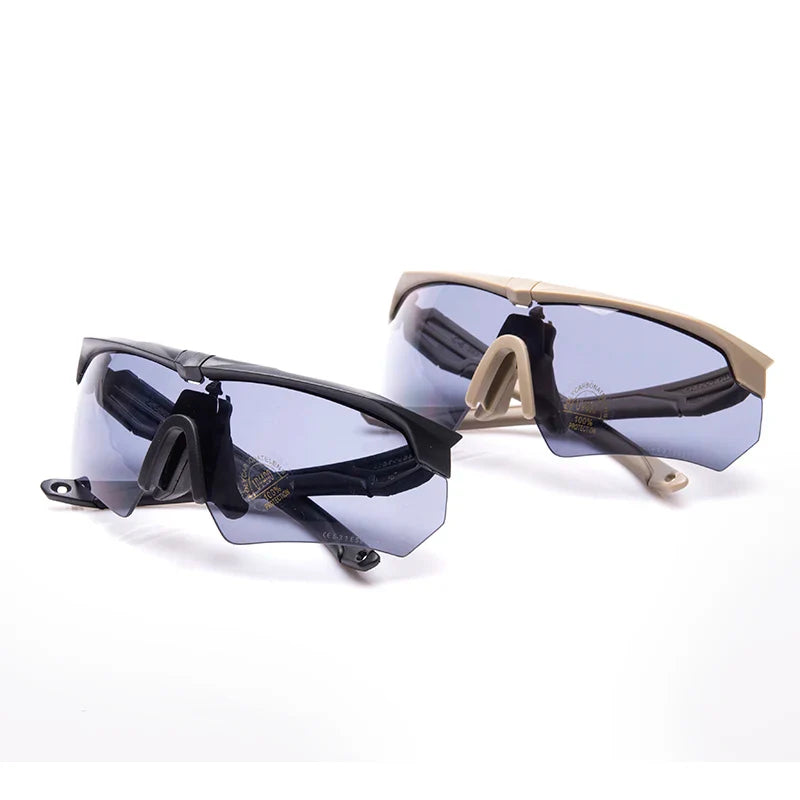 Polarisierte taktische ballistische Brille UV400 