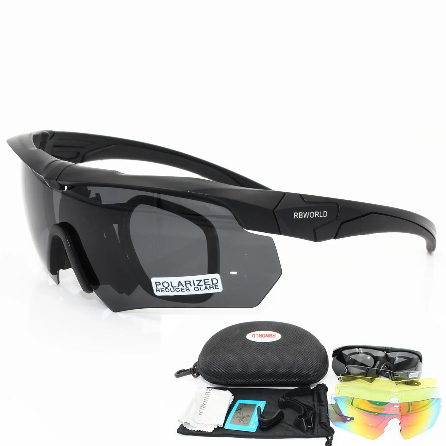 Polarisierte taktische ballistische Brille UV400 